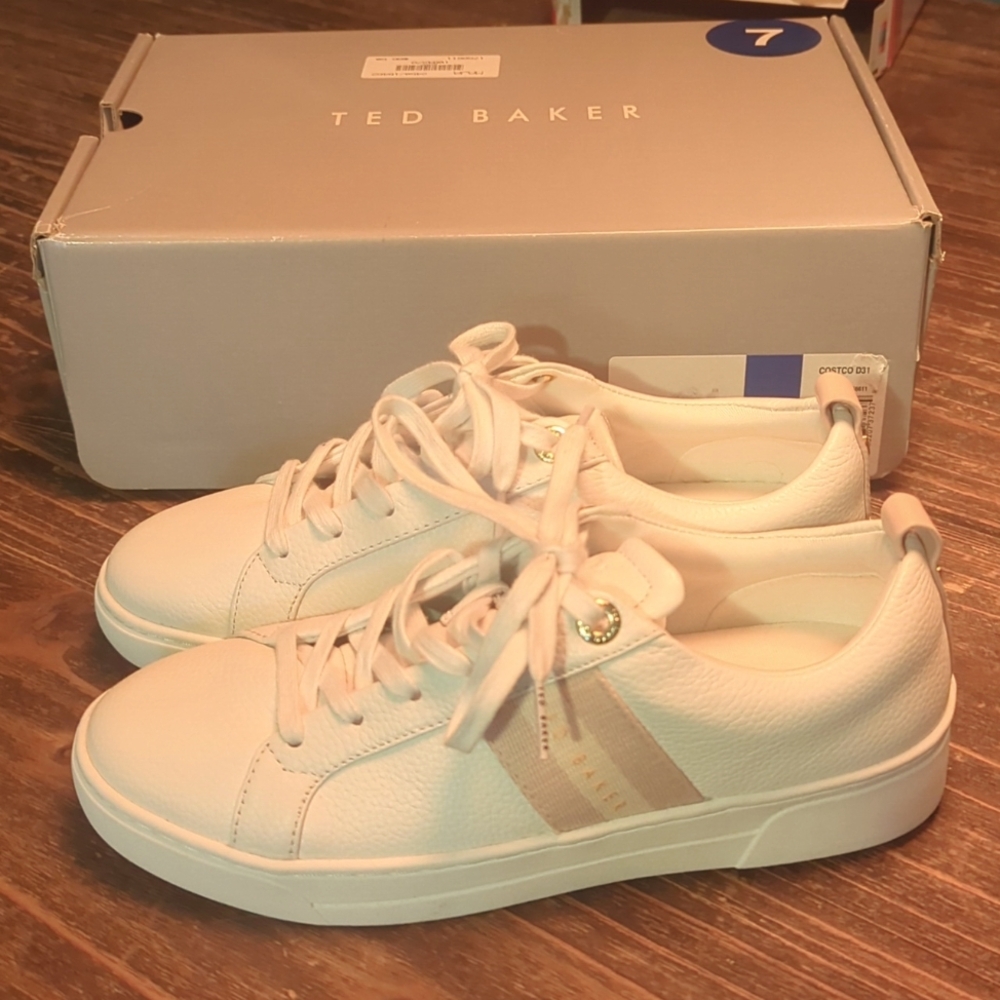 Ted Baker White Espadrilles